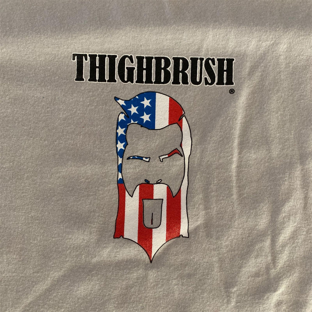THIGHBRUSH® - "LICK IT OR LEAVE IT" - Men's T-Shirt - Grey - THIGHBRUSH® - THIGHBRUSH® 