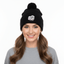 THIGHBRUSH® - LICK ME - Pom Cuffed Beanies - Black
