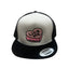 THIGHBRUSH® - LICK ME - Trucker Snapback Hat - Flat Bill - White and Black
