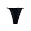 THIGHBRUSH® - LICK ME - Women's Adjustable Thong Underwear - Black