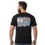 THIGHBRUSH® - LICK THE PINK, BACK THE BLUE - Men's T-Shirt - Black