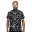 THIGHBRUSH® - LOGO BLAST - MEN'S PARTY SHIRT - Black