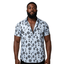 THIGHBRUSH® - LOGO BLAST - MEN'S PARTY SHIRT - White