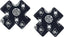 THIGHBRUSH® - LOGO BLAST - Pasties - Black or White