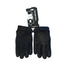 THIGHBRUSH® - Leather Motorcycle Riding Gloves - Black