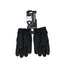 THIGHBRUSH® - Leather Motorcycle Riding Gloves - Black