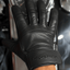 THIGHBRUSH® - Leather Motorcycle Riding Gloves - Black
