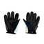 THIGHBRUSH® - Leather Motorcycle Riding Gloves - Black and White