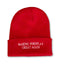 THIGHBRUSH® - MAKING FOREPLAY GREAT AGAIN - Cuffed Beanies - Red