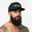 THIGHBRUSH® - MAKING FOREPLAY GREAT AGAIN - Flat Bill Trucker Snapback Hat - Black