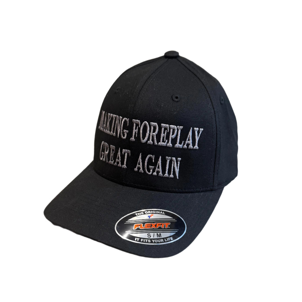 THIGHBRUSH® - MAKING FOREPLAY GREAT AGAIN - FlexFit Hat - Dark Edition