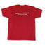 THIGHBRUSH® - MAKING FOREPLAY GREAT AGAIN - Men's T-Shirt - Red
