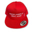 THIGHBRUSH® - MAKING FOREPLAY GREAT AGAIN - Flat Bill Trucker Snapback Hat - Red 2.0