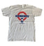 THIGHBRUSH® - MIND THE GAP - Men's T-Shirt - Silver Grey