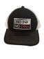 THIGHBRUSH® - NO INK NO PINK - Trucker Snapback Hat - Black and White