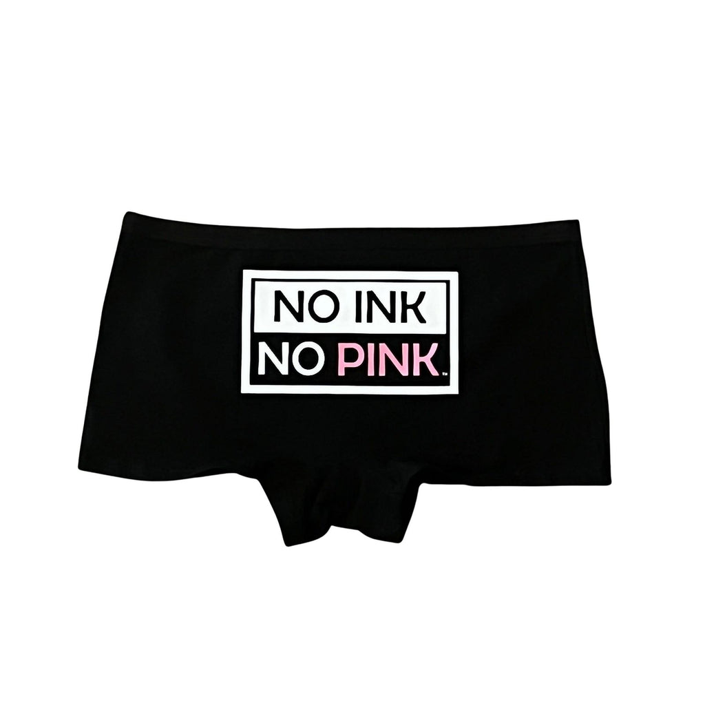 THIGHBRUSH® - NO INK NO PINK - Women's Underwear - Booty Shorts - THIGHBRUSH® - THIGHBRUSH® 