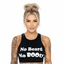 THIGHBRUSH® - No Beard No BOOty - Women's Crop Top - Black