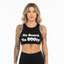THIGHBRUSH® - No Beard No BOOty - Women's Crop Top - Black