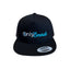 THIGHBRUSH® - ONLY BEARDS - Flat Bill Trucker Snapback Hat - Black