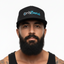 THIGHBRUSH® - ONLY BEARDS - Flat Bill Trucker Snapback Hat - Black