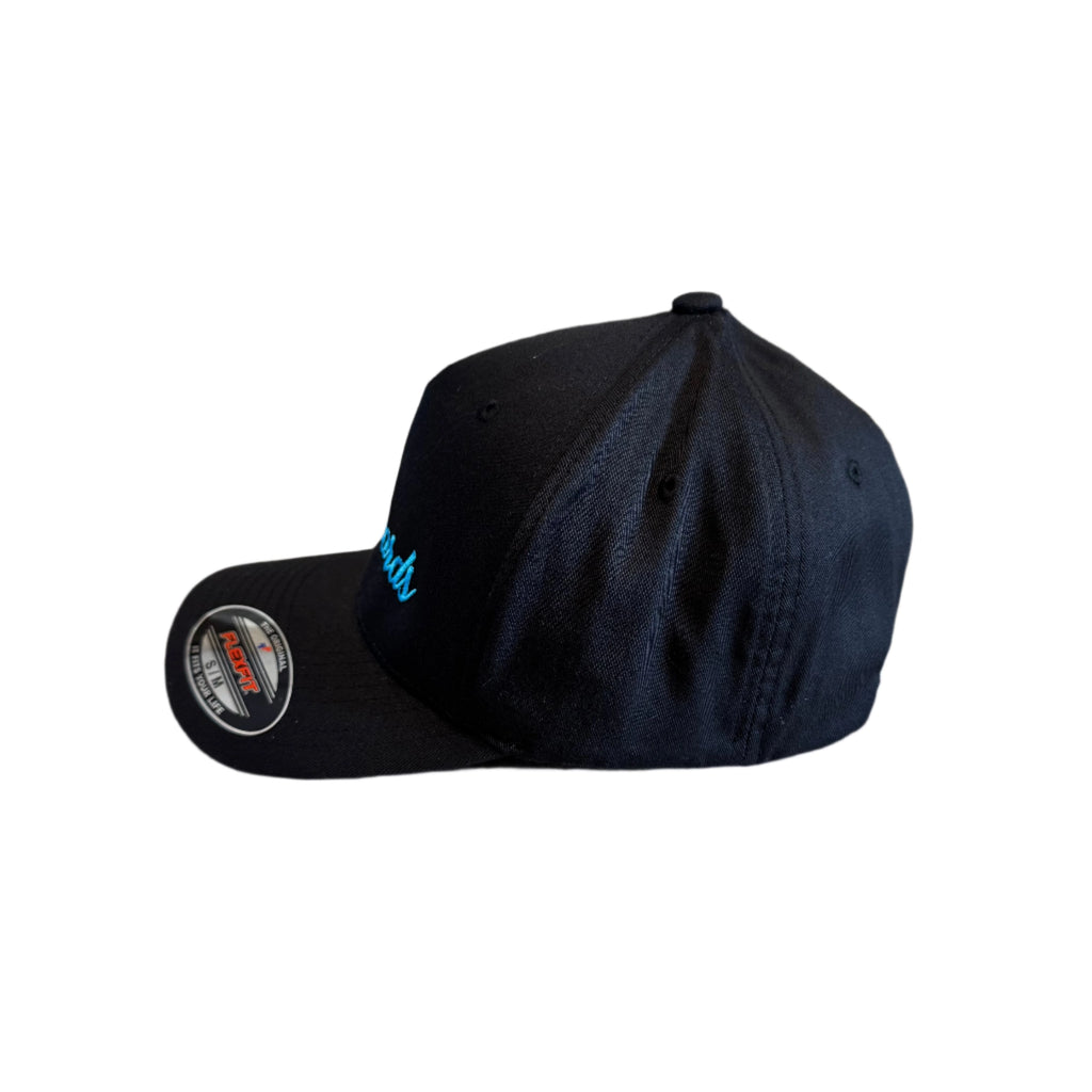 THIGHBRUSH® - ONLY BEARDS - FlexFit Hat - Black
