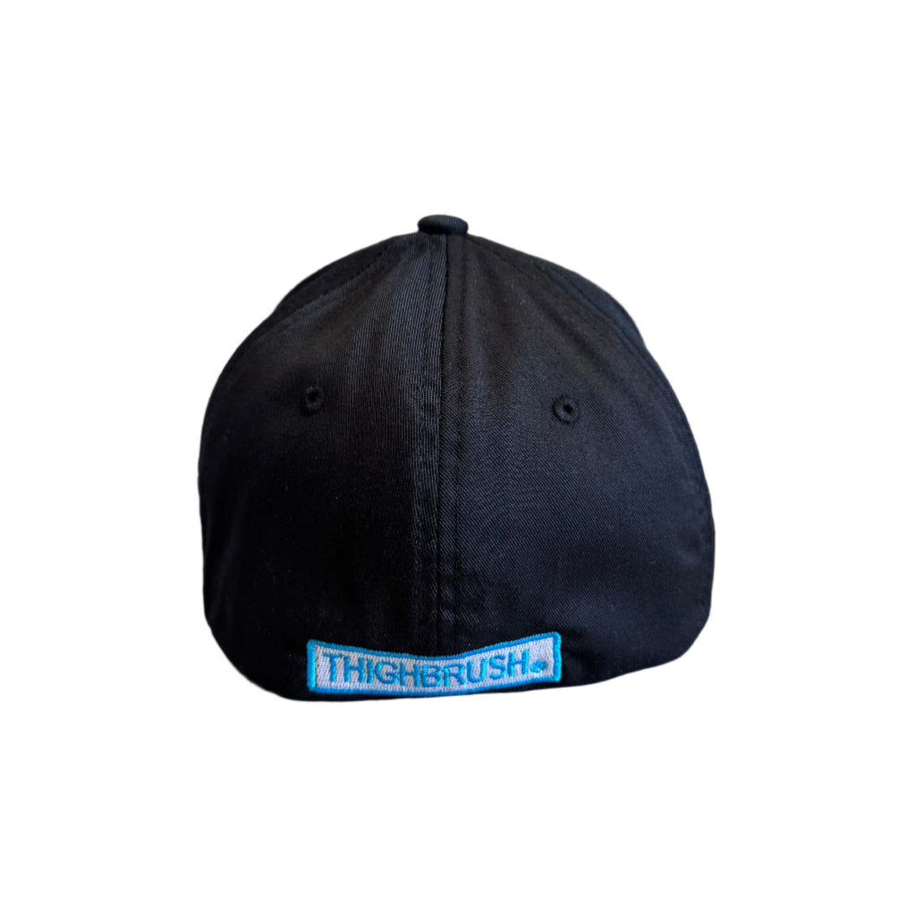 THIGHBRUSH® - ONLY BEARDS - FlexFit Hat - Black