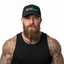 THIGHBRUSH® - ONLY BEARDS - Fitted Hat - Black