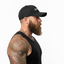 THIGHBRUSH® - ONLY BEARDS - Fitted Hat - Black