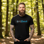 THIGHBRUSH® - ONLY BEARDS - Men's T-Shirt - Black