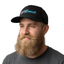 THIGHBRUSH® - ONLY BEARDS - Trucker Snapback Hat - Black