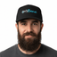 THIGHBRUSH® - ONLY BEARDS - Trucker Snapback Hat - Black