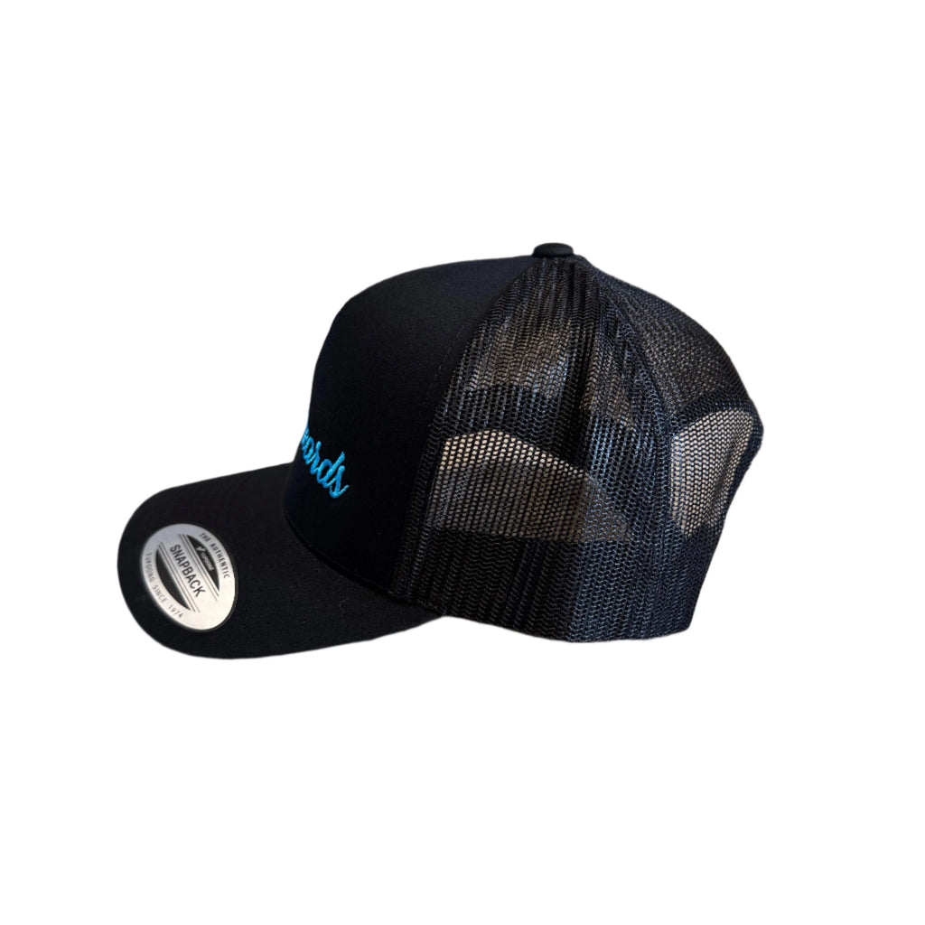 THIGHBRUSH® - ONLY BEARDS - Trucker Snapback Hat - Black