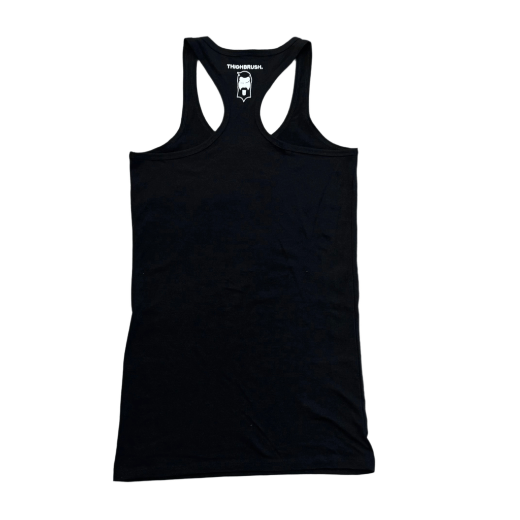 THIGHBRUSH® - ONLY BEARDS - Women's Tank Top - Black