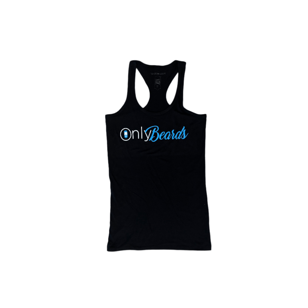 THIGHBRUSH® - ONLY BEARDS - Women's Tank Top - Black