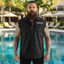 THIGHBRUSH® - OUTLAW - Men's Frayed Sleeveless Button-Up Shirt
