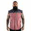 THIGHBRUSH® - OUTLAW - Men's Frayed Sleeveless Button-Up Shirt