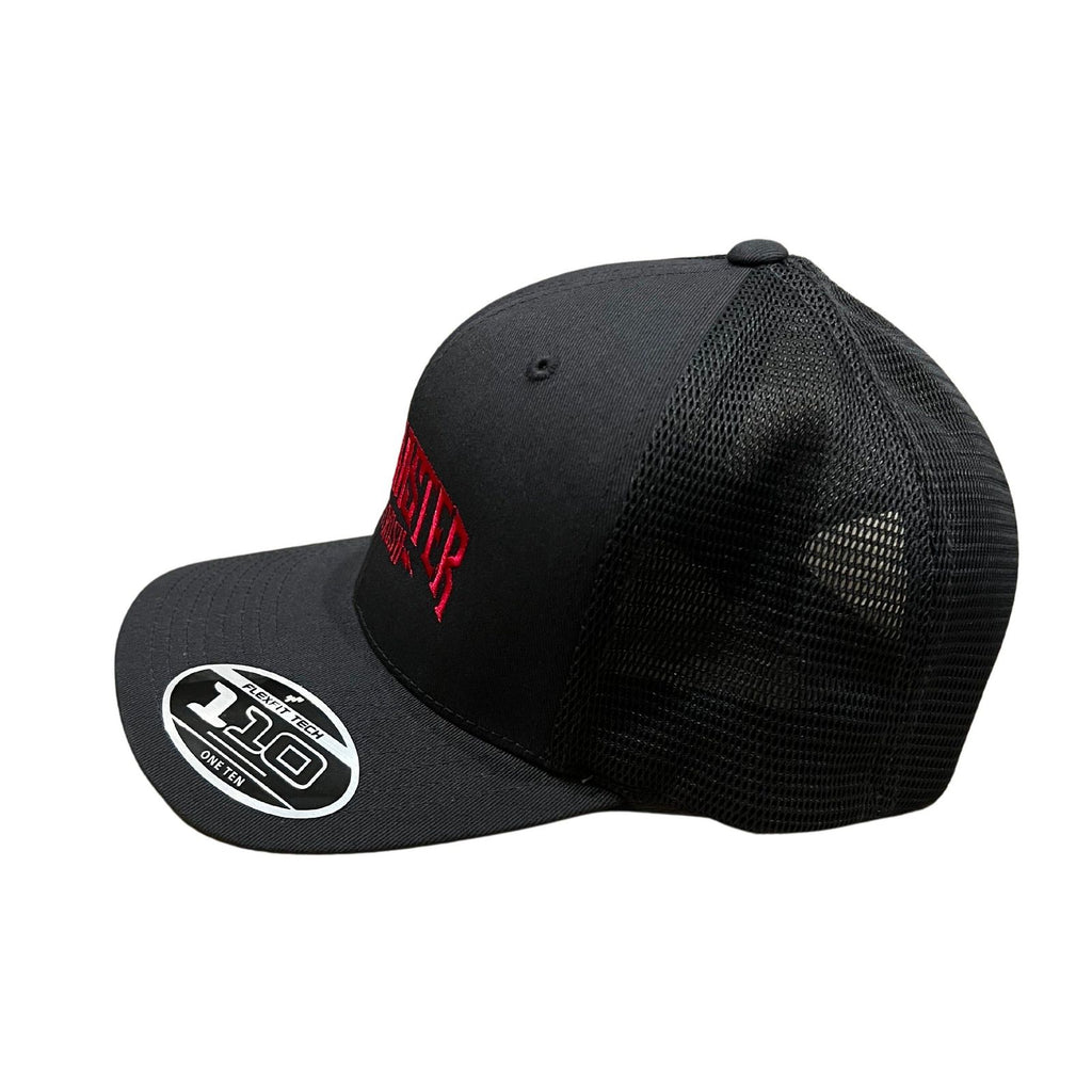 THIGHBRUSH® - PINK MASTER - Trucker Snapback Hat - Charcoal and Pink