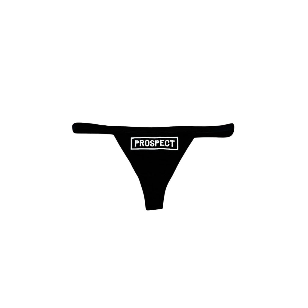THIGHBRUSH® - PROSPECT - Women's Thong Underwear - Black - THIGHBRUSH® - THIGHBRUSH® 