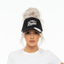 THIGHBRUSH® - RIDE IT LIKE A RODEO - Ponytail Trucker Snapback Hat - Black