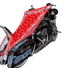THIGHBRUSH® - ROJA - Water Repellent Motorcycle Cover and Sunshade