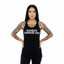 THIGHBRUSH® - SUNDAY TONGUE-DAY - Women's Tank Top - Black