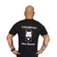 THIGHBRUSH® - SUPER-SPREADER - Men's T-Shirt - Black