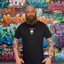 THIGHBRUSH® - SUPER-SPREADER - Men's T-Shirt - Black