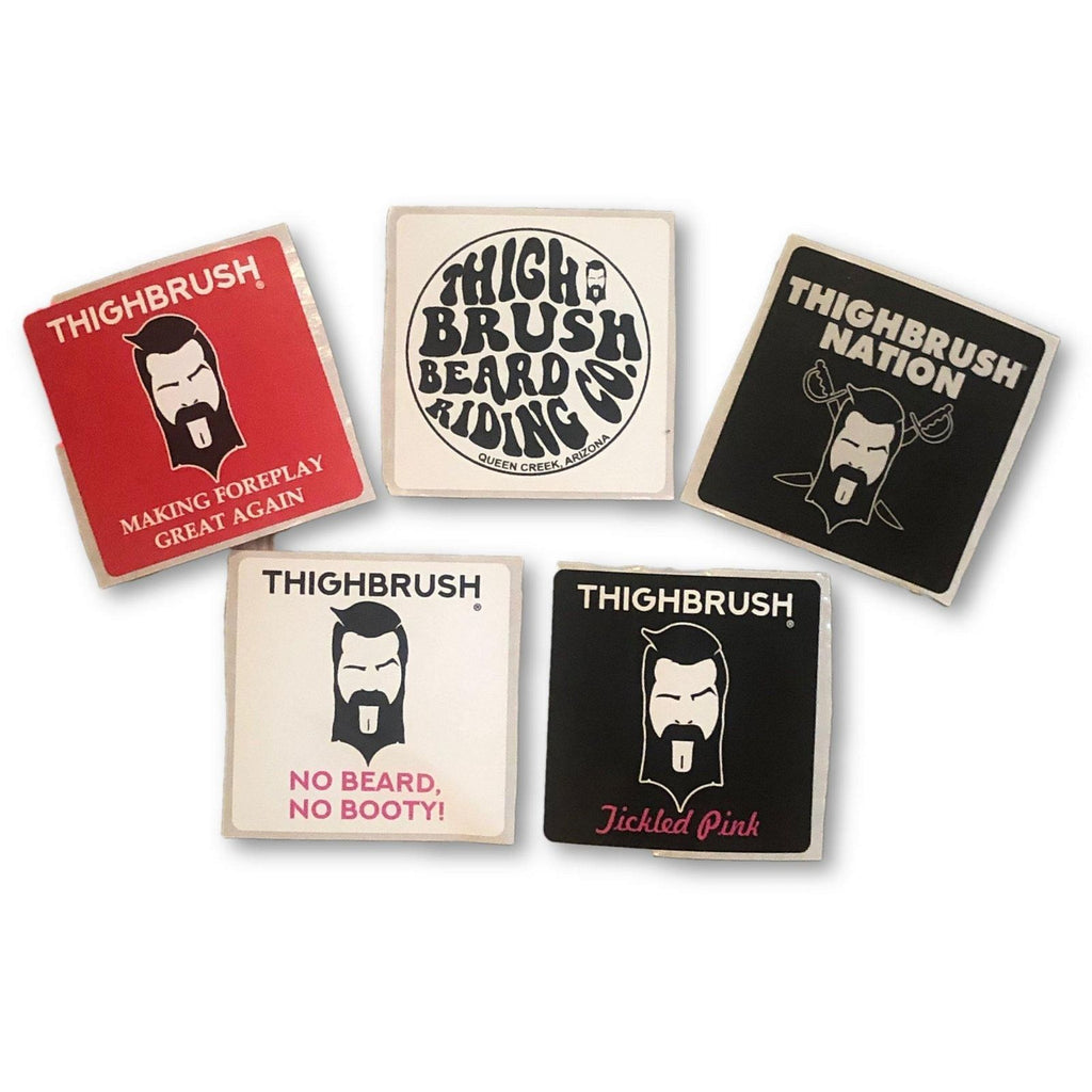 THIGHBRUSH® - Sticker Pack - Assorted - Small - THIGHBRUSH® - THIGHBRUSH® 
