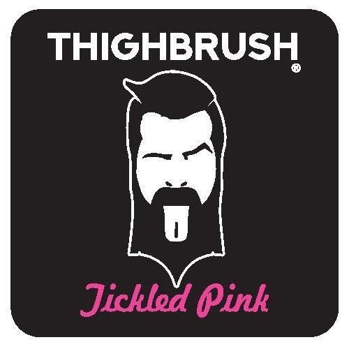 THIGHBRUSH® - "Tickled Pink" - Sticker - Small - THIGHBRUSH® - THIGHBRUSH® 