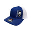 THIGHBRUSH® - Trucker Snapback Hat - Blue and White