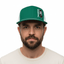 THIGHBRUSH® - Trucker Snapback Hat - Green and White