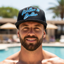 THIGHBRUSH® - WETTER IS BETTER - Flat Bill Trucker Snapback Hat - Black