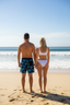 THIGHBRUSH® - WETTER IS BETTER - Men's Board Shorts - Black