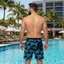 THIGHBRUSH® - WETTER IS BETTER - Men's Board Shorts - Black